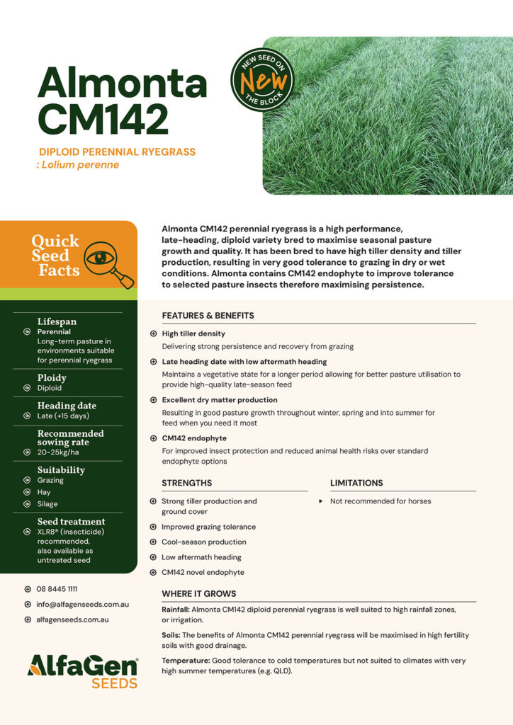 More info Almonta CM142